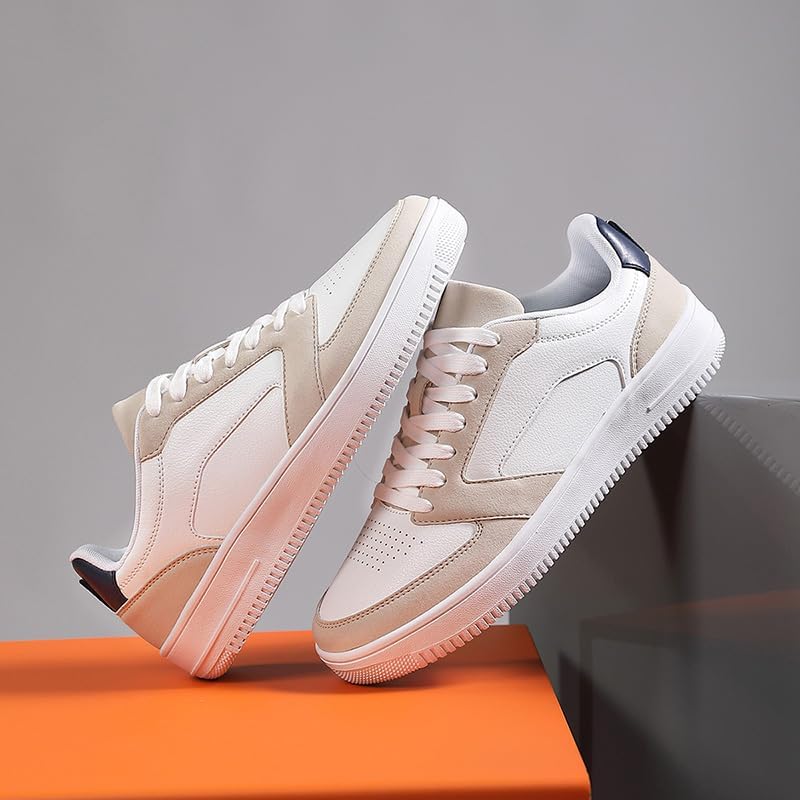 Low Top Skate Shoes for Men Anti-Slip Skateboard Shoes Comfortable & Durable Athletic Shoes and Casual Style for Outdoor Activities - Street Fashion Enthusiasts