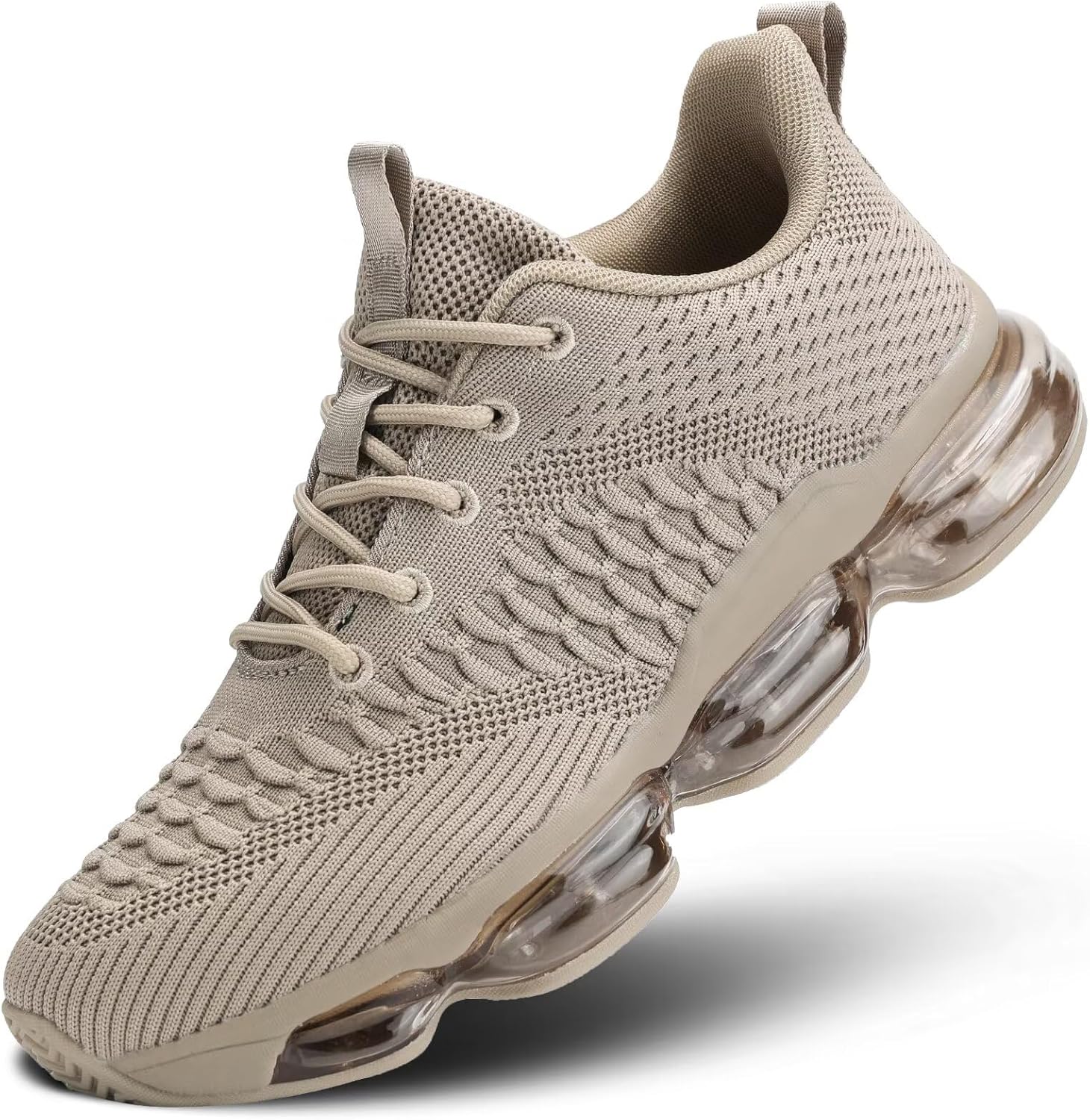 Mens Air Cushion Running Shoes Fashion Casual Walking Tennis Sneakers Non Slip Breathable Trail Sport Gym