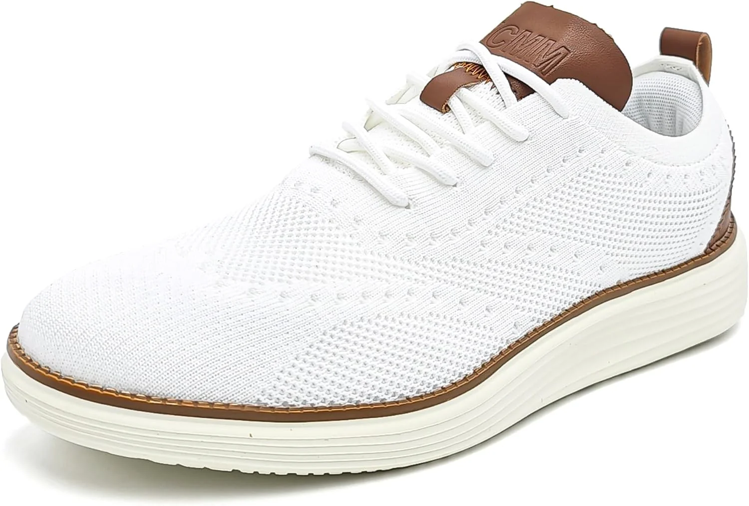 YCMM Mens Casual Dress Shoes Comfortable Breathable Mesh Oxford Business Office Walking Lightweight Tennis Sneakers